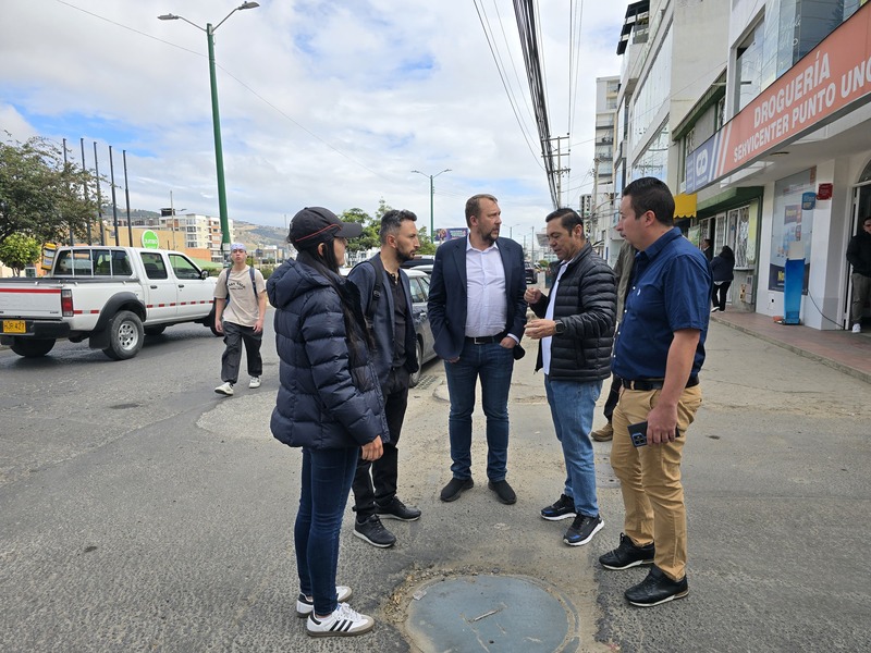 RECORRIDO VÍAS A INTERVENIR EN LA CIUDAD DE TUNJA