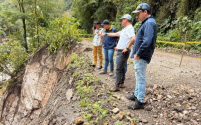 Comprometidos con la movilidad en Santa María: verificamos puntos críticos y avanzamos en soluciones en esta ola invernal.