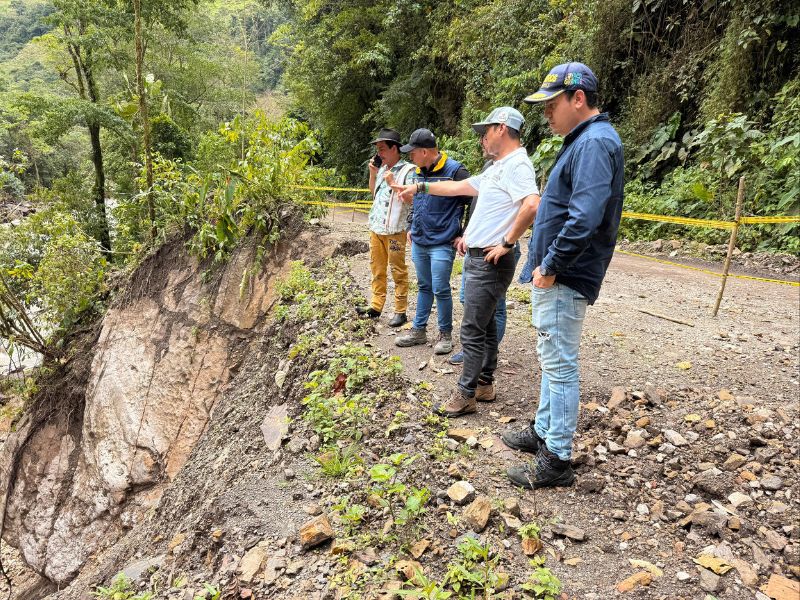 Comprometidos con la movilidad en Santa María: verificamos puntos críticos y avanzamos en soluciones en esta ola invernal.