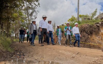 🚜 Avanzamos con paso firme en la vía Úmbita – Puente Sisa