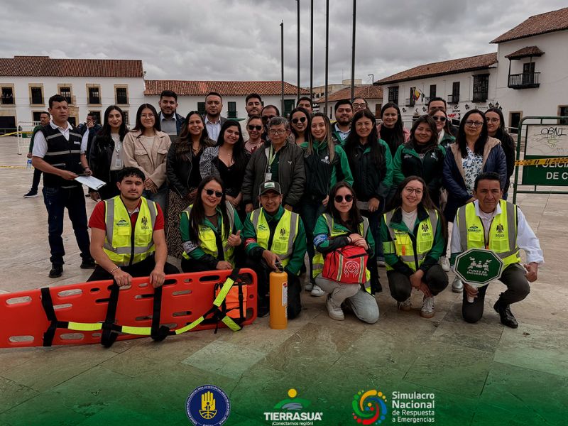 🛑 La prevención nos une: TierraSua participó en el #SimulacroNacional2025