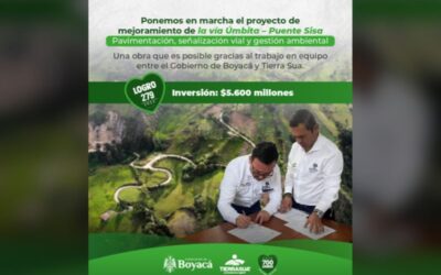 Socialización del proyecto de mejoramiento vial en la vía Úmbita – Puente Sisa 🚜