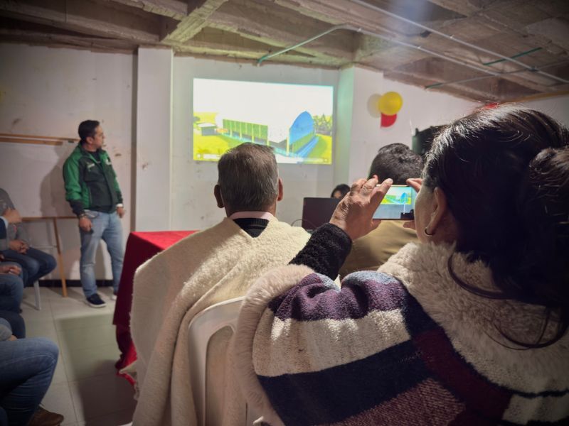 💚 Runta da un paso histórico: comienza la construcción del Polideportivo más bonito de Tunja